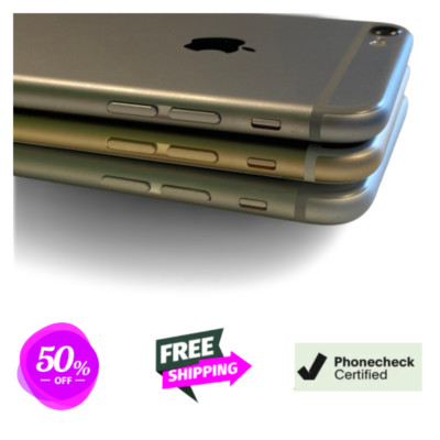 Apple iPhone 6 GSM Unlocked Verizon Very Good WIFI iOS 4G LTE 16GB 64GB 128GB  