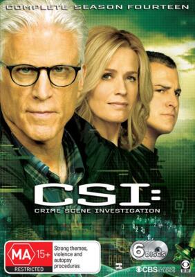 C.S.I CSI Crime Scene Investigation Season 14 DVD Region 4  vgc t386
