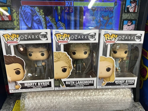 Lot of 3: Funko Pop Television Ozark Ruth Langmore Marty & Wendy Byrde