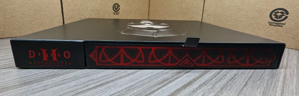 Diablo II 2 Resurrected Deluxe Vinyl Record Soundtrack 3 LP Red Black Box SET - Image 4 of 4