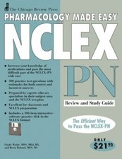 Chicago Review Press Pharmacology Made Easy for NCLEX-PN Review and Study Guide