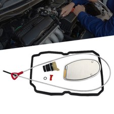 For Mercedes-Benz Kit Auto Transmission Filter+Oil Pan Gasket Kit+Dipstick 722.6