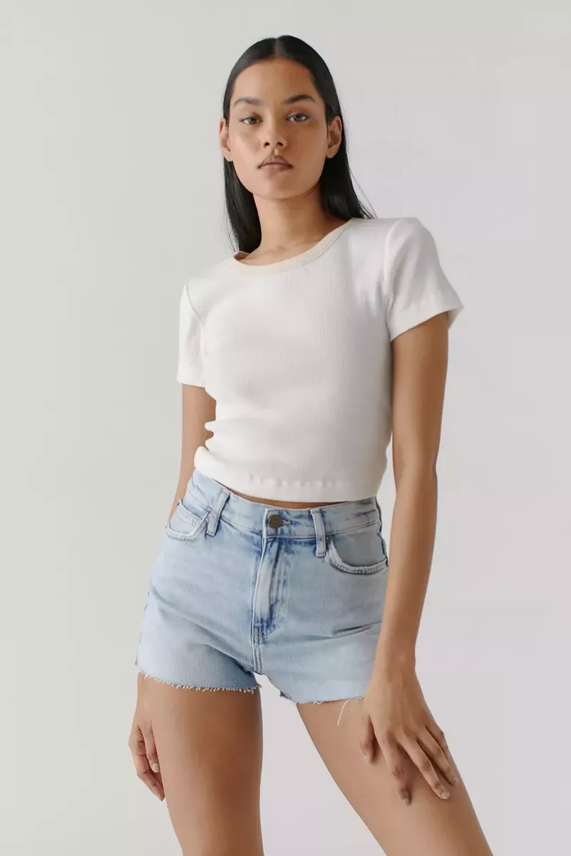 Grlfrnd jean best sale shorts