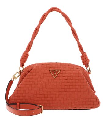 GUESS Lisbet Frame Clutch Clutch Umhängetasche Tasche Papaya orange Neu