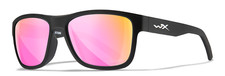 Wiley X WX Ovation Captivate Polarized Pink Mirror Matte Black AC6OVN10