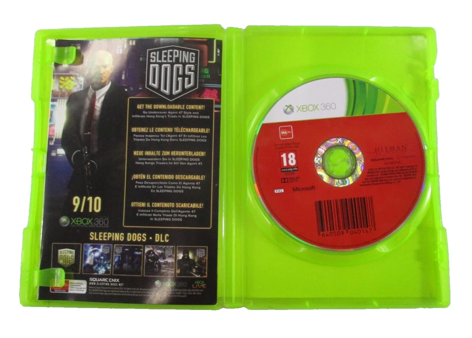 Hitman Absolution XBOX 360 MA15+ PAL R4 2004 IQ Interactive No Manual Tested - Image 3 of 4