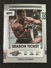 2022 CONTENDERS OPTIC UFC SEASON TICKET BASE CARD #363 FRANCIS NGANNOU