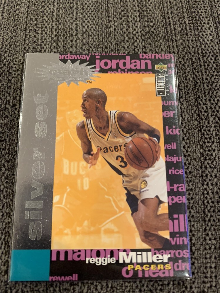 1995 Silver Set Reggie Miller Upper Deck Card