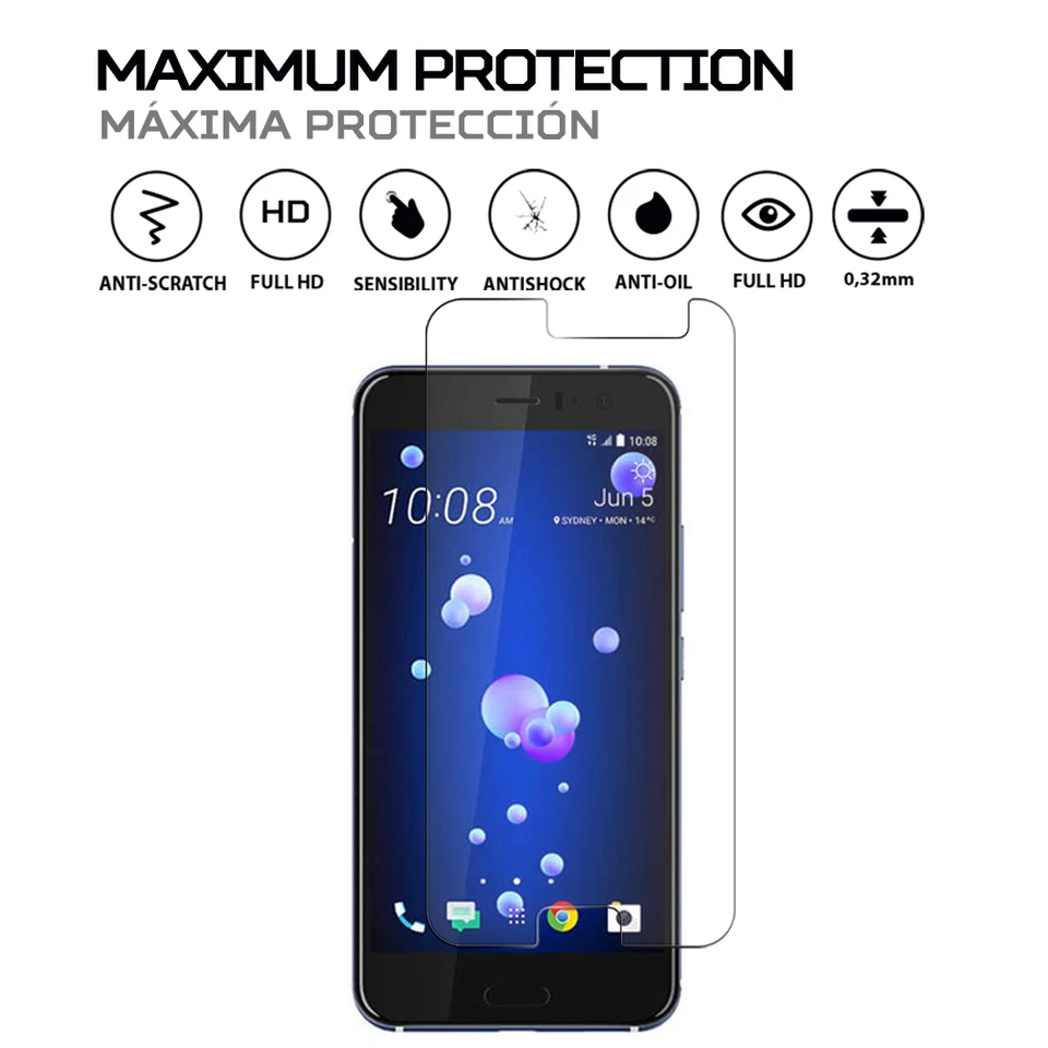 ANTISHOCK Screen protector for HTC U11 - Image 2 of 4