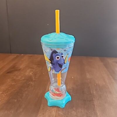 Disney Store Finding Nemo Dory Snow Globe Water Glitter Tumbler Cup Snowglobe 