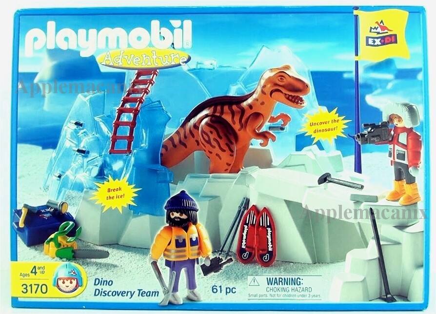 Playmobil 3170 Dinosaur Discovery Arctic Explorers Polar