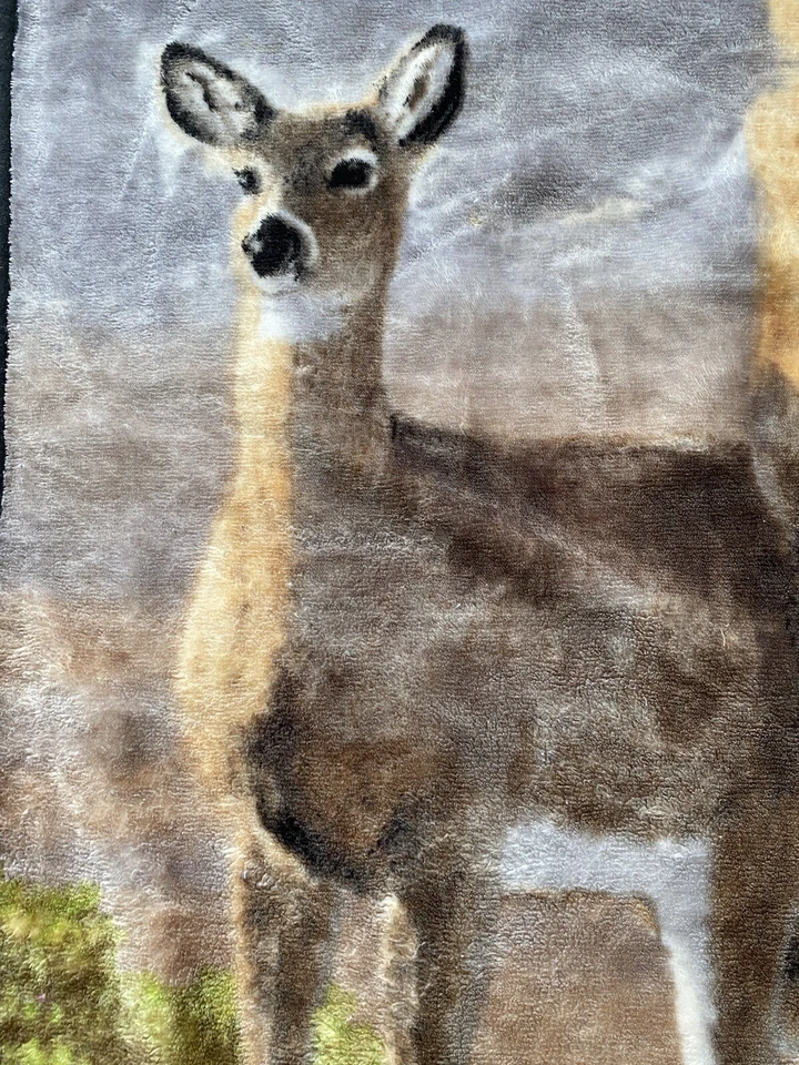 Manta de ciervo James Hautman Fleece Northwest Company Buck Hunting Camo Foto 2 de 4