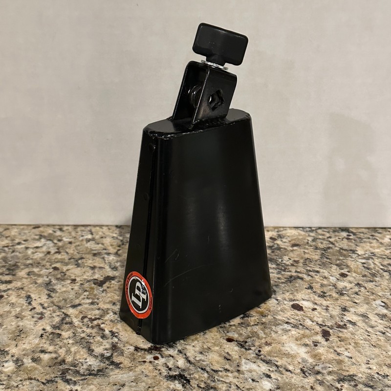 Latin Percussion Cowbell LP 228 Black Beauty Sr Senior LP228 USA 5.5" Cow Bell 