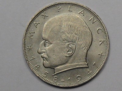 Better-Date 1963-F Germany 2 Mark. KM #116.  #25