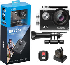 EK7000 4K Action Camera with External Microphone