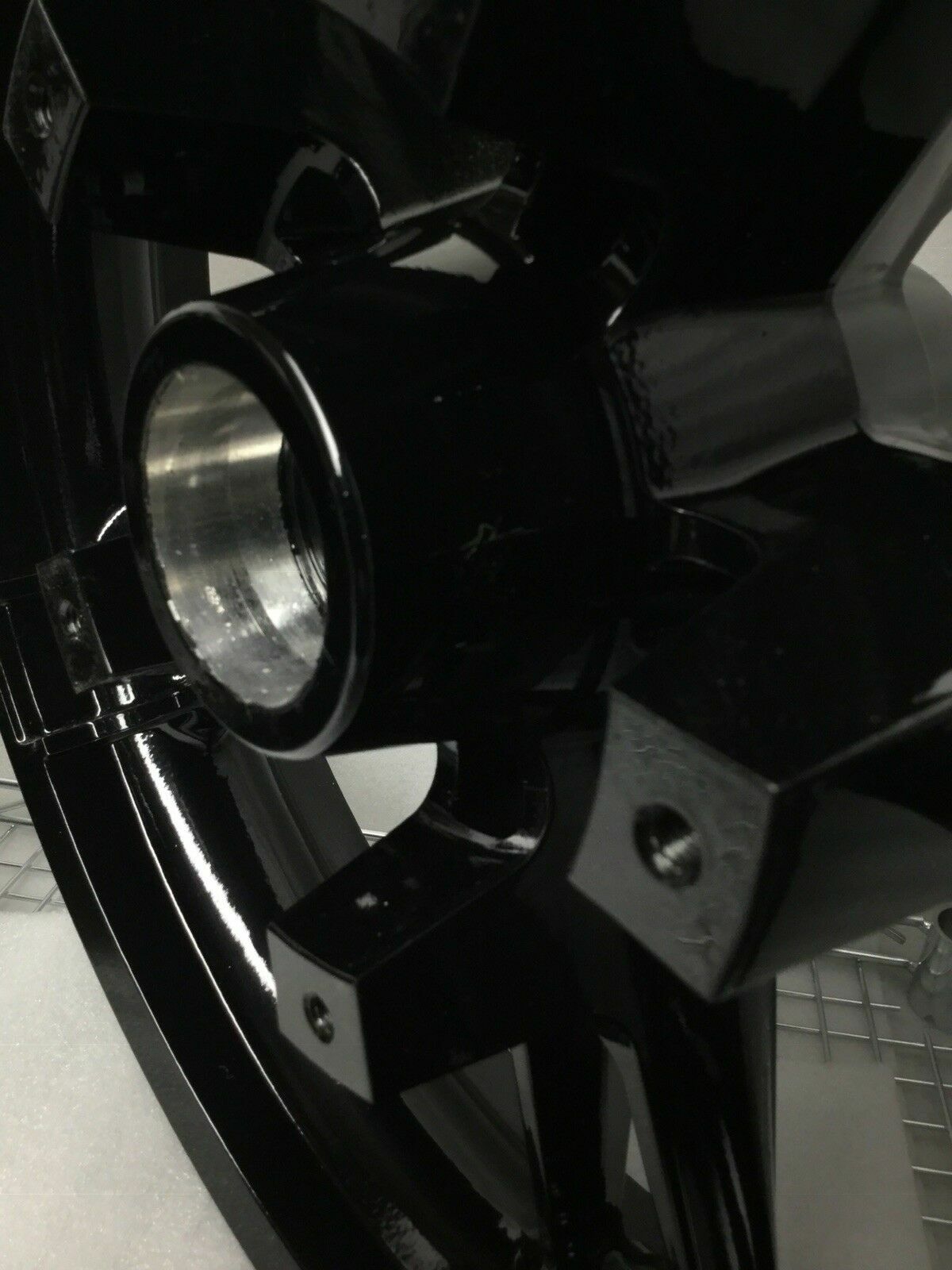 *Harley Enforcer Wheels Gloss Black Road King Street Glide 2 (EXCHANGE