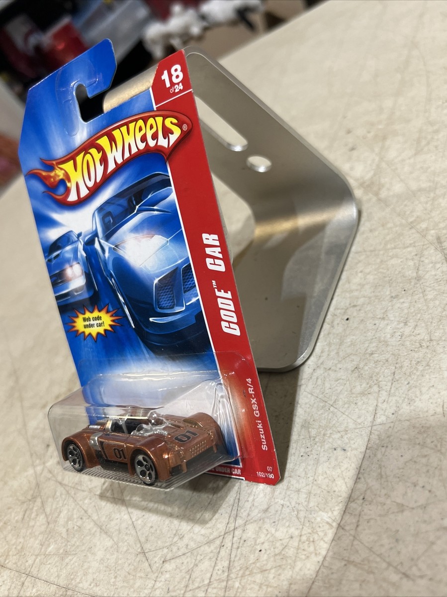 【激レア】Hotwheels Color Racers④ Hot Wheels Code Car 18 of 24 Suzuki GSX - R/4 102/180 Brown | eBay