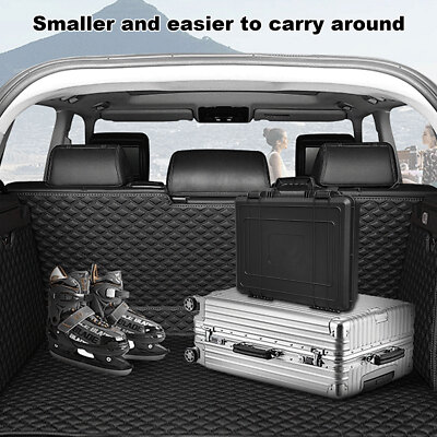 Waterproof Hard Case For Starlink Mini - Shockproof Travel Case With Dual Carry Options