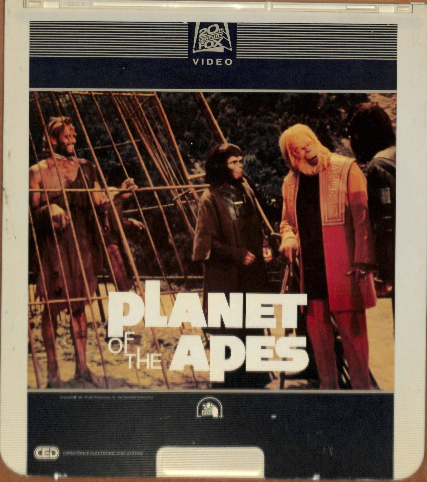 Planet of the Apes (1982) Vintage CED RCA SelectaVision Videodisc ...