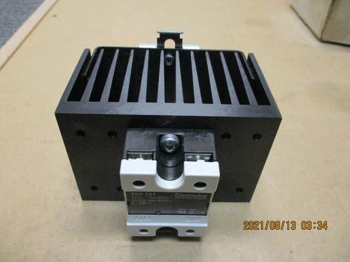 NEW OTHER CHROMALOX SSR1-751 SOLID STATE RELAY, 75 AMPS, 600V AC MAX.