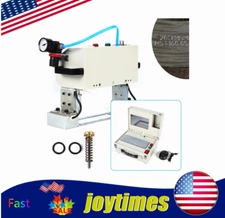 Pneumatic Dot Peen Marking Machine,Vin Code Chassis Number Printer Any Angle Arc