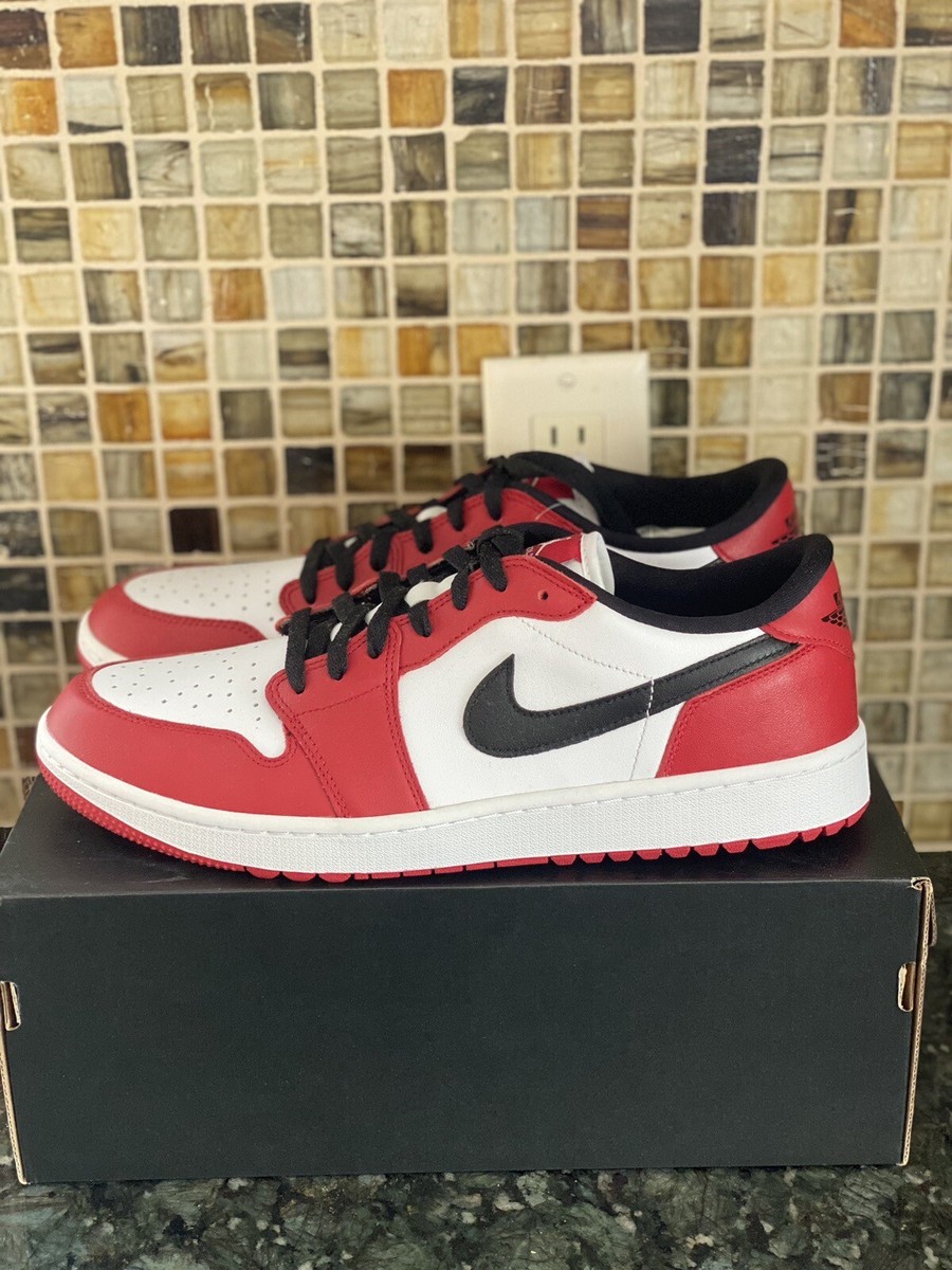 Nike Air Jordan 1 Low Golf Chicago Size 12.5 M / 14 W DD9315