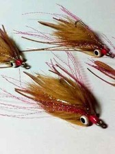 Bonefish Reaper, Ehler's, Tan, Size 4; 3- pack