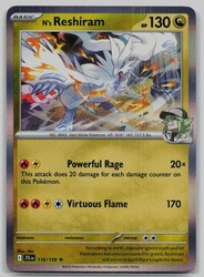 N's Reshiram 116/159 Journey Together Holo Rare