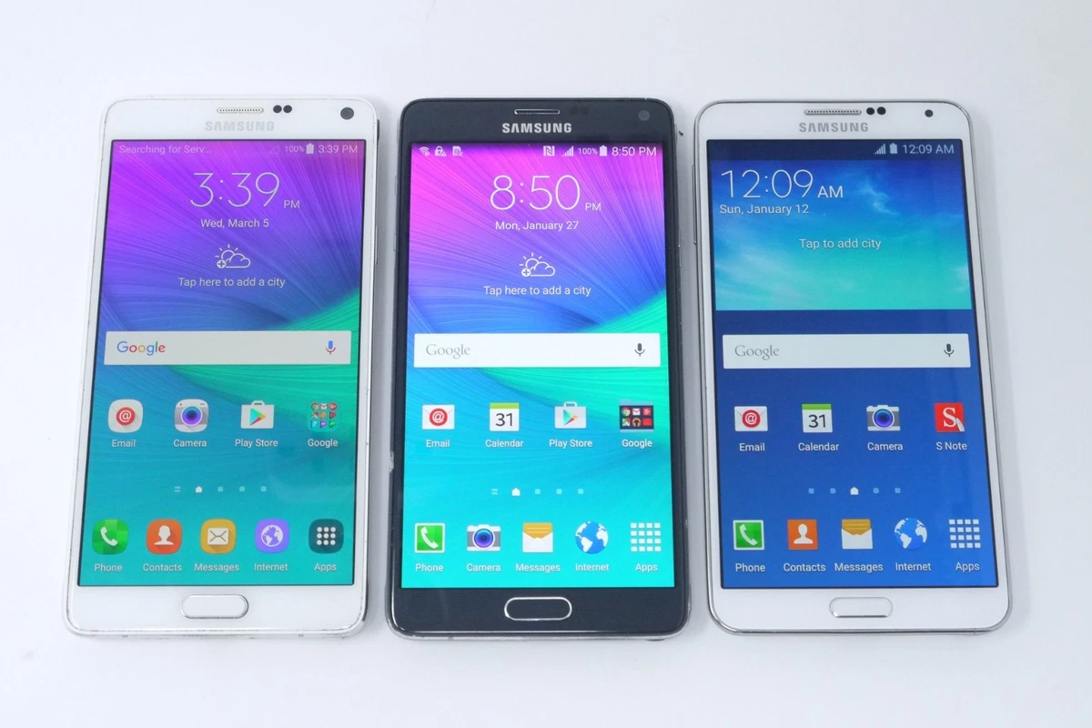 Samsung Galaxy Note 4 White Cell Phones & Smartphones for Sale