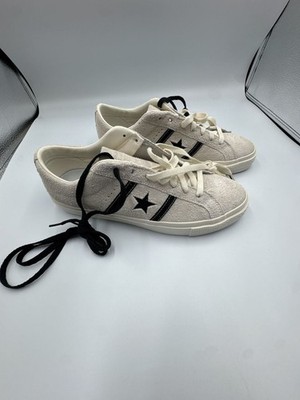 Converse CONS One Star Academy Pro Suede Egret Black Sneakers