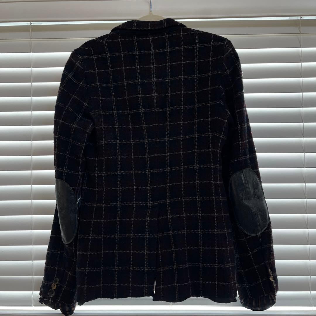 Junya Watanabe Man Scaled Patchwork Tailored Jack… - image 2