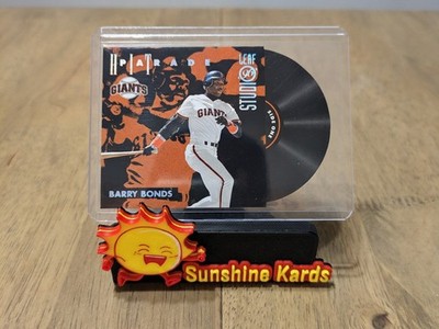 1996 Leaf Studio Hit Parade - Barry Bonds #7 0834/5000