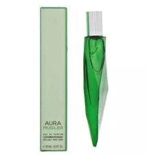Mugler Aura 10ml / 0.3 oz EDP Eau de Parfum Travel / Purse Spray Not Sealed