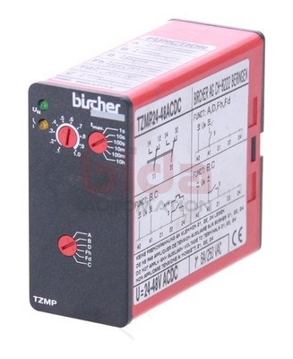 Bircher TZMP24-48ACDC Zeitrelais Time Delay Relay
