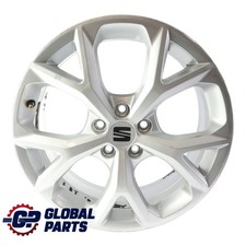 Seat Arona FR KJ7 Silberne Leichtmetallfelge Alufelge 17" 6.5J ET:48 6F9601025H