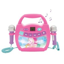 Unicorn - Portable Karaoke Digital Player for   Microphones, Light Effects, B...