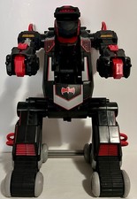 Imaginext RC Transforming Batbot Robot Batman Rojo/Negro Bot solo SIN CONTROL REMOTO funciona