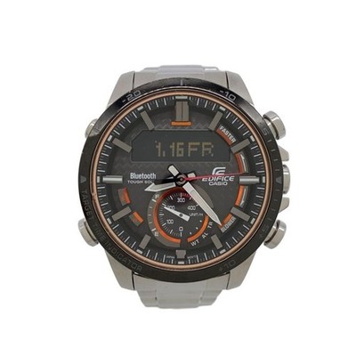 CASIO EDIFICE Case Size 4.2 ×4.5cm Wrist Size 21cm Used Watch #158928