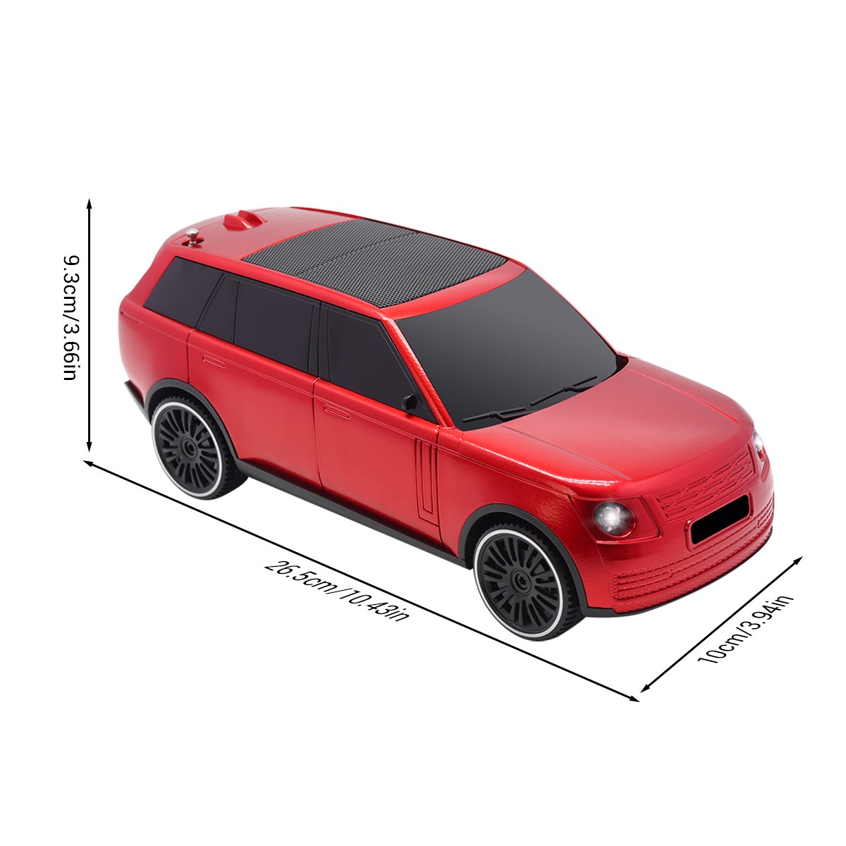Portable Car Model Wireless Bluetooth Speaker USB/AUX/BT/FM Mini Audio Docks