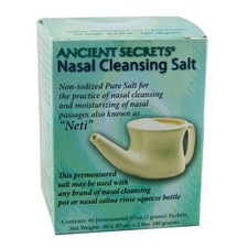 Nasal Cleansing Salt 40 pkts By Ancient Secre...