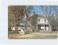 Postcard Boyhood home of President Dwight D. Eisenhower Abilene Kansas USA