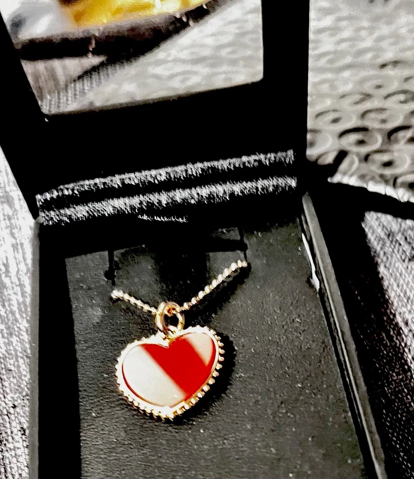 Thomas SABO Kette mit Anhänger rotes Herz Rosé vergoldet -NP 69 Euro - Bild 3 von 3