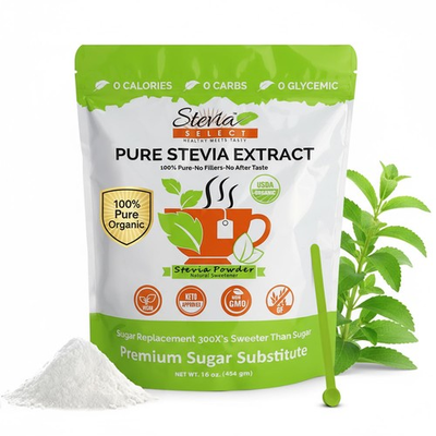 #ad Organic Stevia Powder Sugar Free Plant Based Stevia Sweetener Non GMO Pure St... $119.61