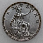 1931 George V Farthing — photo from another recent sale