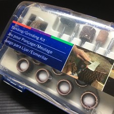 Dremel Sanding Grinding Kit Rotary Tool Accessory 5000686-01 31 PCS Set W/Case