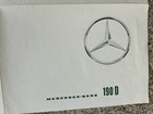 MERCEDES BENZ 190D Sales Brochure 1961 1962 1964 FIN BACK — photo 2