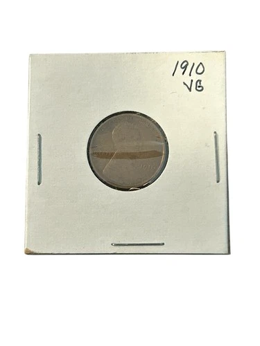 1910 P Lincoln Wheat Cent Very Good