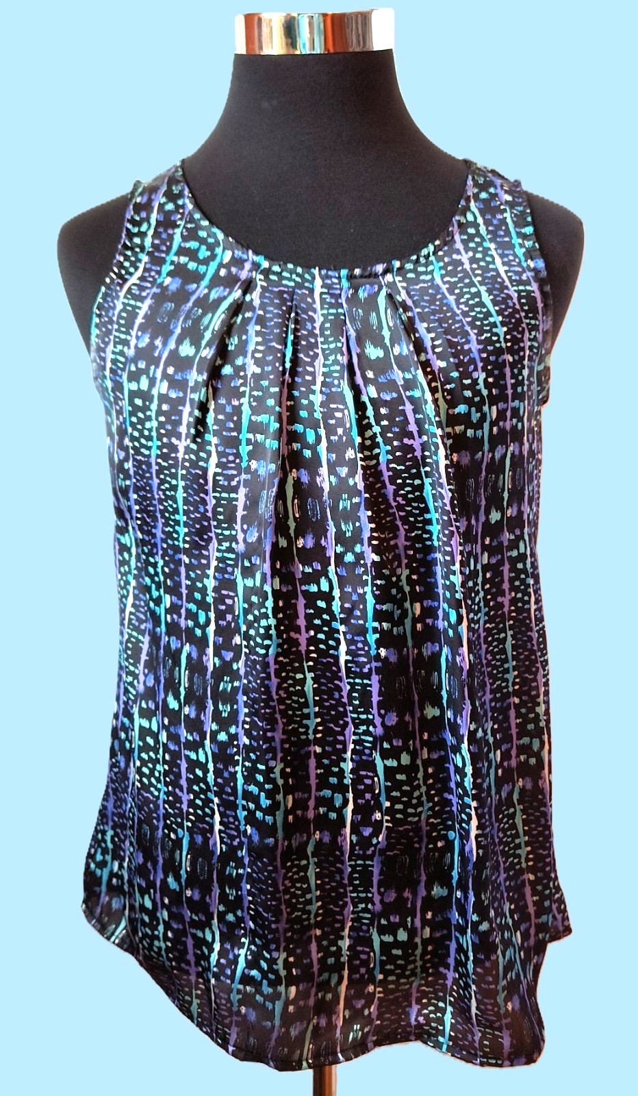 Notations Pullover Blouse Women's Size Medium Sle… - image 12