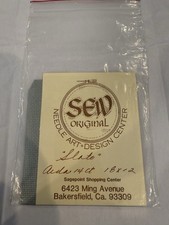 Sew Original Cross Stitch Fabric SLATE Aida 14-count 12x9 inches