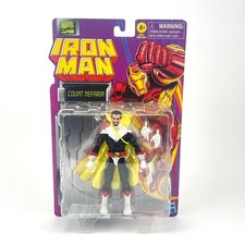 Marvel Legends Count Nefaria Iron Man Retro Card Action Figure Hasbro F9031
